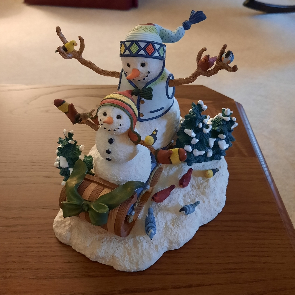 Lenox "The Best Kind of Day" Snowman Holiday Decoration